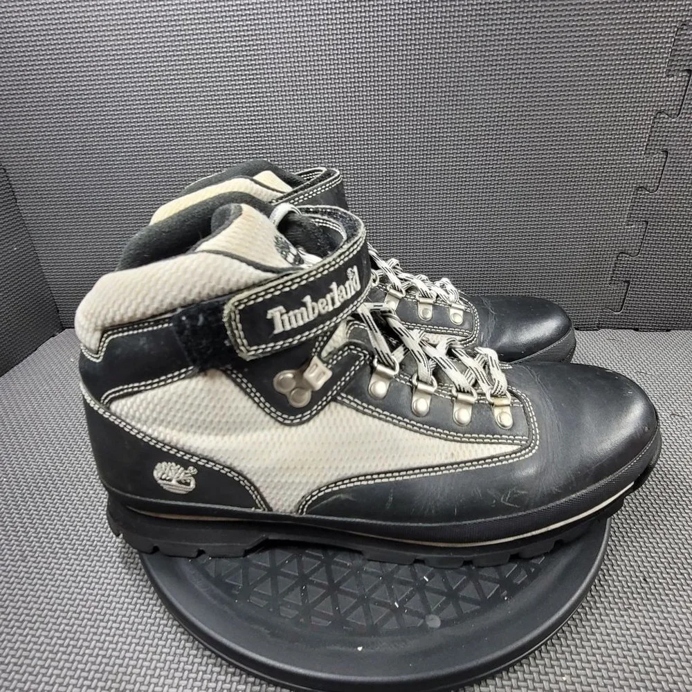 Timberland Black and White Men's Boots - Picture 1 of 8